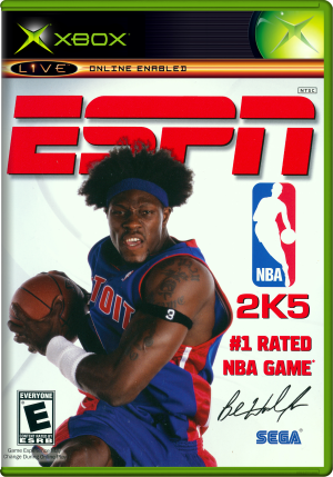 ESPN NBA 2K5 (USA) 2D Box Front